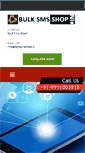 Mobile Screenshot of bulksmsshop.in
